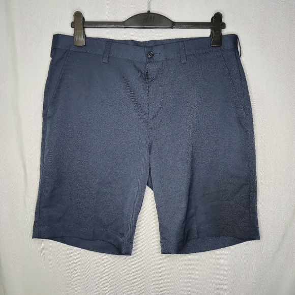 Haggar Men's Casual Blue Shorts Size 36 - Picture 1 of 5